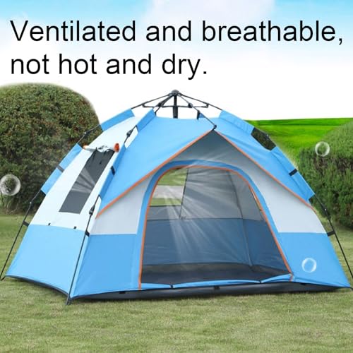 Carpa de Camping Automática Plegable Grande Verde miniatura 3