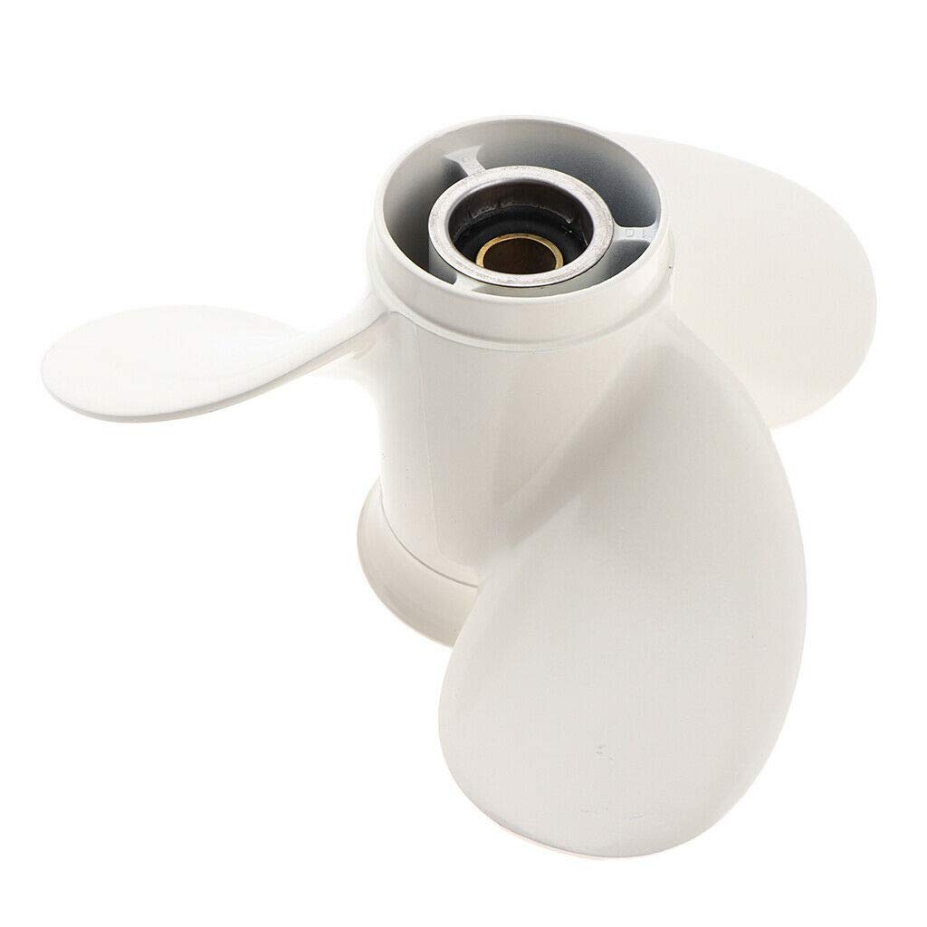 9 1/4 X 10-J1 Legierung 3 Blatt AußEnbord Motor Propeller für 9.9-15