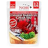NOH Chinese Barbecue Char Siu Seasoning Mix, 2.5 oz Packet (Pack of 12) - Authentic Chinese Barbecue Seasoning for Restaurant-Style Classic Char Siu Taste - Ideal for Pork, Chicken, Ribs and More