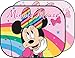 Disney Minnie Sunshade Paire de Pare-Soleil de Voiture Minnie Fille Rose