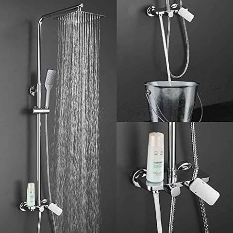 Columna de ducha Kibath DUA con repisa integrada Cover
