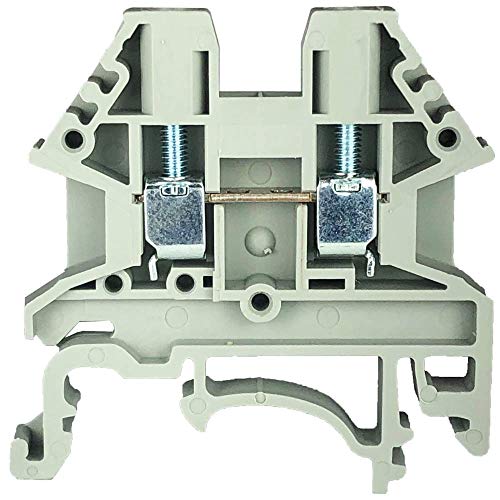Bloque de terminales para riel DIN de 600V ideal para organizar tableros eléctricos