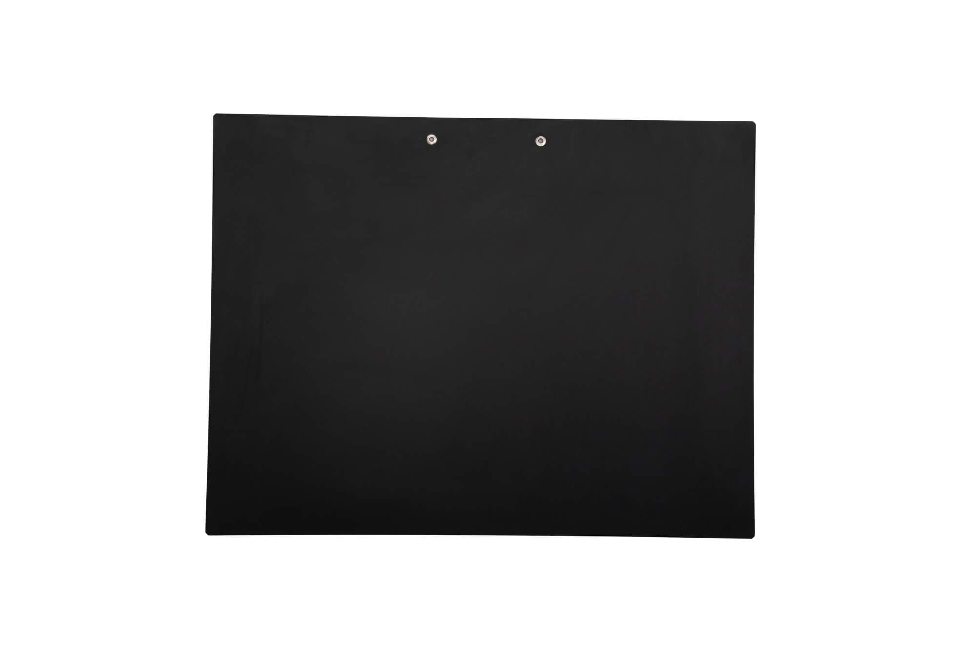 MAUL porte bloc A3 | Porte bloc en plastique au format DIN A3 paysage | Clipboard à suspendre | Pince pour ranger le papier | Pour le bureau, la cuisine et l'atelier | Noir