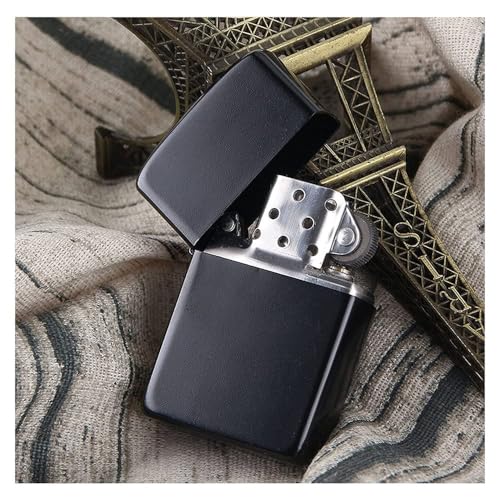 Image of Refillable Small Pocket Cigarette Lighter | Compact Portable Design | Metal Body Refillable Gas Lighter | Pocket Size Smoking Accessory | Durable Stylish Lighter
