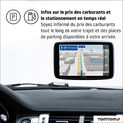 TomTom GPS Voiture GO Discover, 5 Pouces, Info Trafic, Alertes de Zones de Danger, Cartes Monde, Mise à Jour Rapide Via… - Image 4