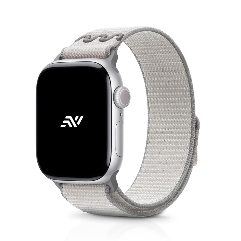 Image of Velcro Sport Nylon Strap Compatible with Apple Watch Strap Ultra 3 /2 /1(49mm), Series 11 /10(46mm), Series 9 /8 /7(45mm), SE3 /SE2 /Series6 /5 /4(44mm),unisex