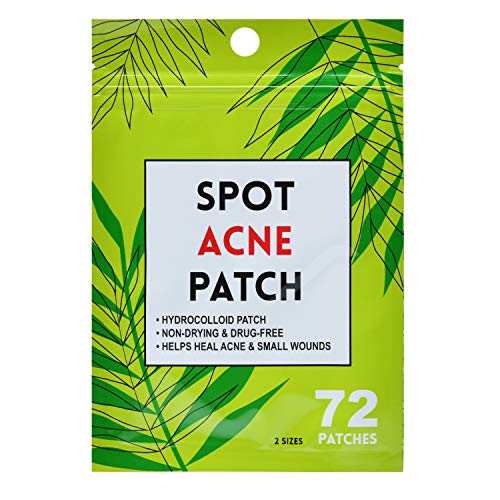 Spot Acne Patch - 72 patches Skin Blemish Treatment with Hydrocolloid | Blemish Acne Dot (Packaging May Vary)