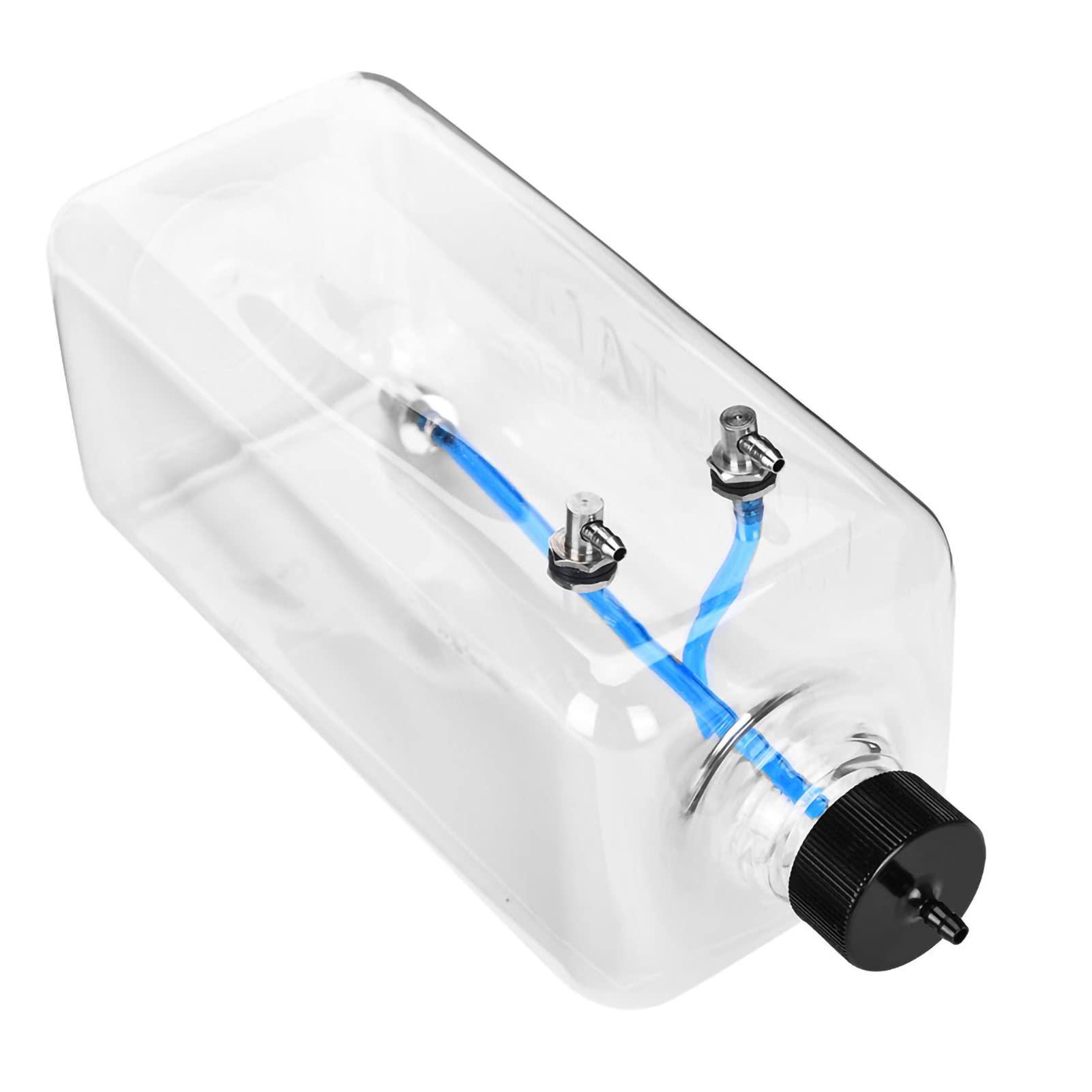 Keenso RC-Kraftstofftank aus Transparentem Kunststoff mit Guter Abdichtung, Hochfester Transparenter Kunststoff-Kraftstofftank (1500 ml (für 150–200 cm³ Flugzeuge))
