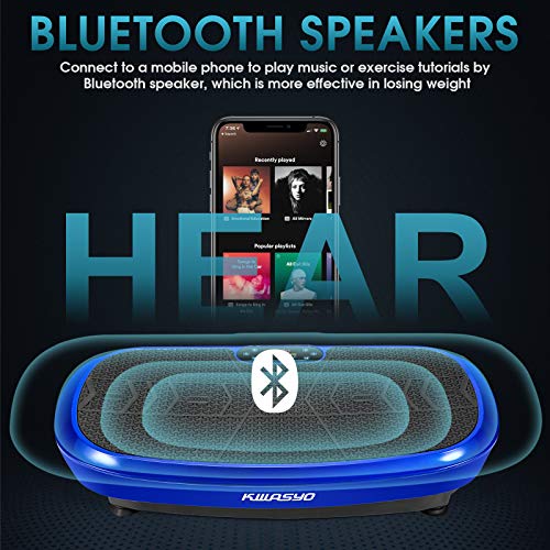 3D Fitness Pedana Vibrante, 10 Programmi + 99