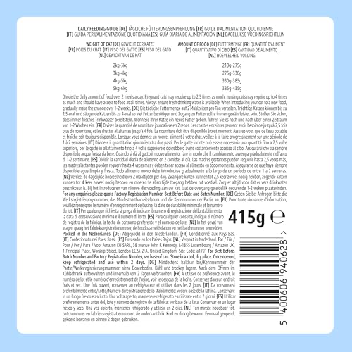 by Amazon Hundefutter, nass, Dose, Stücke mit Rind in Sauce, 6 x 1,24 kg