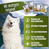 DeliBest Light Knabberohren gourmet I Dental Sticks I Hundesnacks getreidefrei I Rinderohren für Hunde I Rinderohren getrocknet I Hundezahnpflege Snack 500g