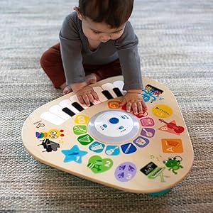 Baby einstein clever composer tune table magic touch electronic wooden activity toddler toy ages 12 months  urban country home decor