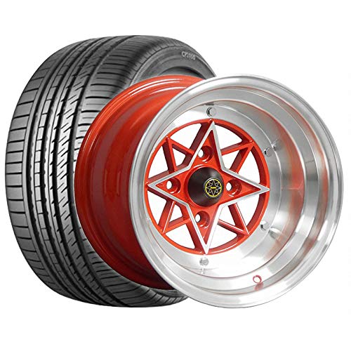 Amazon | スターシャーク 4本セット タイヤ付き14×8J -13 PCD114.3 4H  