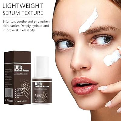 Advanced Retinol Serum for Face, Anti-Aging Retinol Pore Minimizer for Blemish Prone Skin - Gentle & Beginner-Friendly 30ml