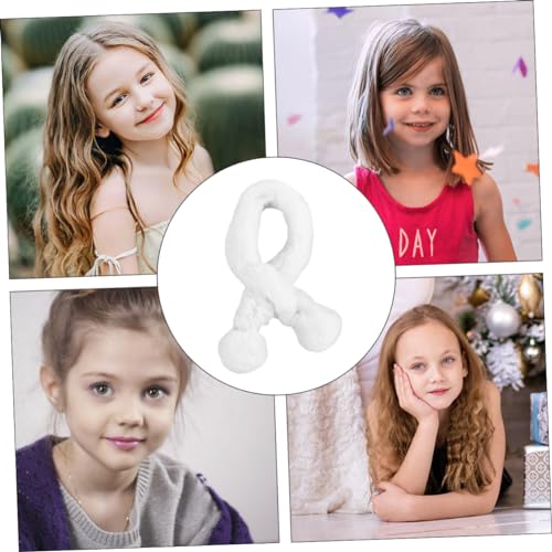 Scarf Sleeves Boys Valentine Blanket Hood Tassel Warmers Winter Gloves Men Christmas Fleece Gaiters3