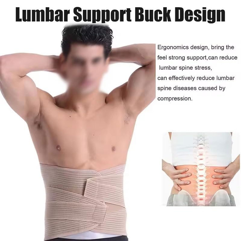 Adjustable Back Compression Brace Wrist Support Women Men Pain Relief Lower Sciatica Lumbar Belt Lifting