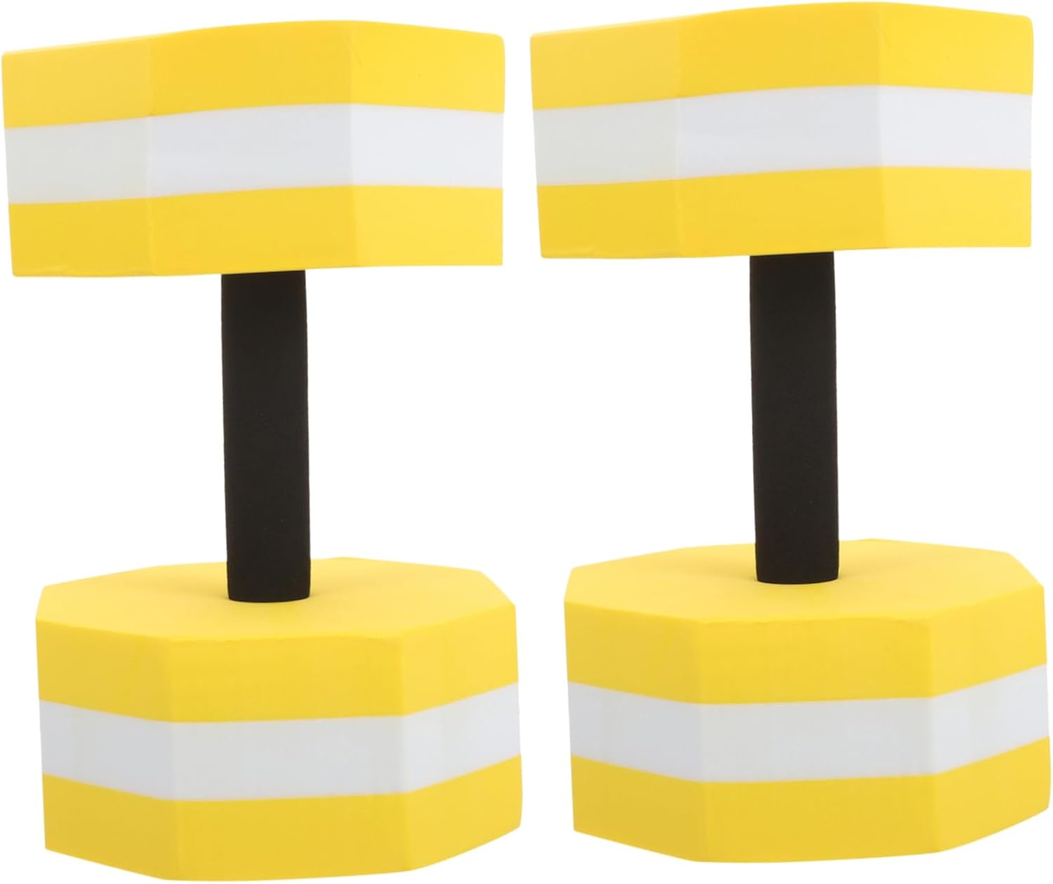 2Pcs Water Dumbbells for Pool Aerobics Floating Weights for Full Body Workout Durable Aquatic Exercise Equipment for All Ages for Rehabilitation and Strength