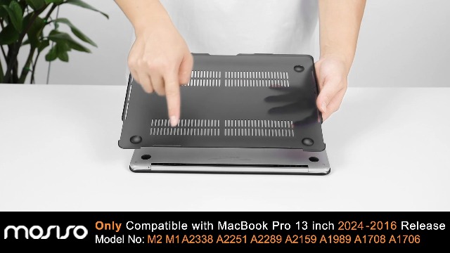 MOSISO Compatible with MacBook Pro 13 inch Case M2 2025, 2024