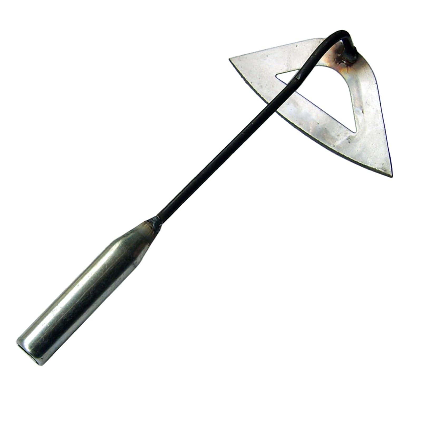 ulafbwur Handheld Hoe Hollow Hoe High Durability Anti-deform Iron Small Hoe Durable Edge Gardening Tools for Home Garden Hoe Weeding Hoe