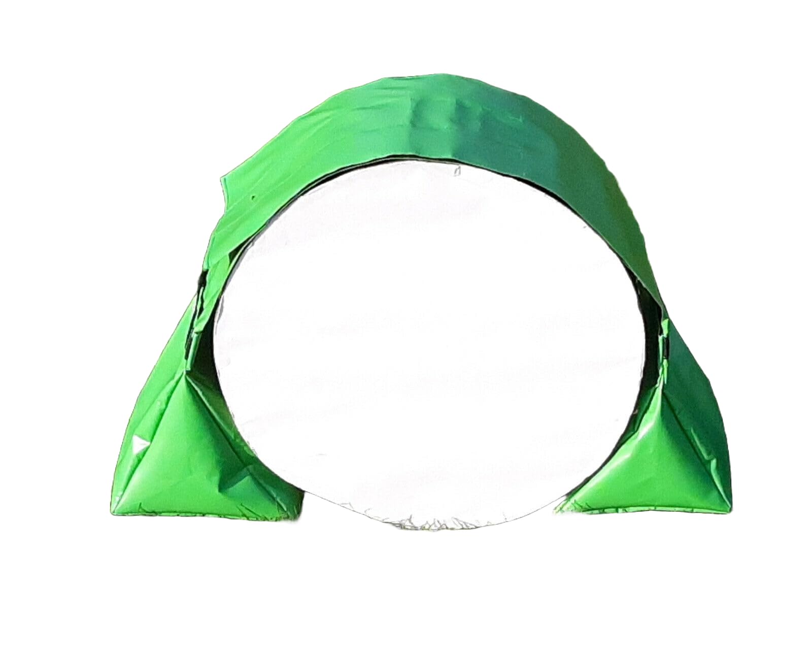 Church Products UK Dog Agility Training Tunnel Sand Bags Adjustable (60cm - 80cm) Indoor Outdoor Apparatus UV PVC (Lime Green) *Tunnel Not Included*