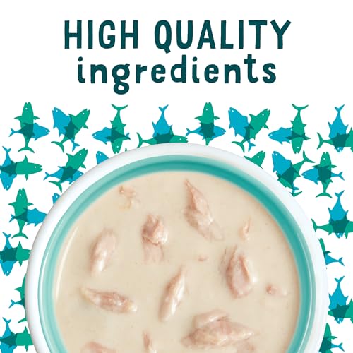 Friskies Lil' Soups Cat Food Complement, Skipjack Tuna - 34 g Cup (8 Pack) image 1