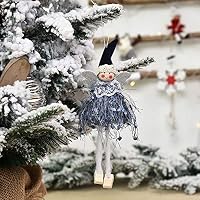 Nuovi ornamenti pendenti per bambole angelo in peluche di Natale Decorazioni pendenti per albero di Natale per decorazioni festive per feste domestiche Regali di Capodanno 2024  15