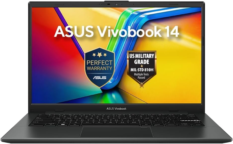 ASUS Vivobook Go 14 | AMD Ryzen 5 7520U | 8GB | 512GB SSD | Black