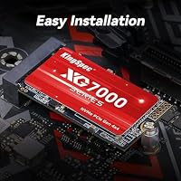 KingSpec XG7000-2242 2TB SSD M.2 2242 NVMe PCIe 4.0, M2 SSD Gen 4x4 – Bis zu 7200 MB/s sequentielle Lesegeschwindigkeit, 3D NAND TLC Kompatibel mit Desktop/Laptops/Legion Go – Ansicht 6