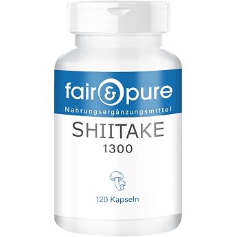 Shiitake 650mg LENTI Nula Edodes Vegan Natural No Release Agent 120 Capsules 2 month supply