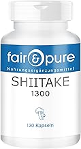 Fair & Pure® - Shiitake 1300mg - 120 gélules (Lentinula edodes) - végan