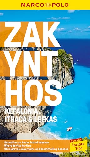Zakynthos and Kefalonia Marco Polo Pocket Travel Guide - with pull out map: Includes Ithaca and Lefkada (Marco Polo Guides) (Marco Polo Pocket Guides)