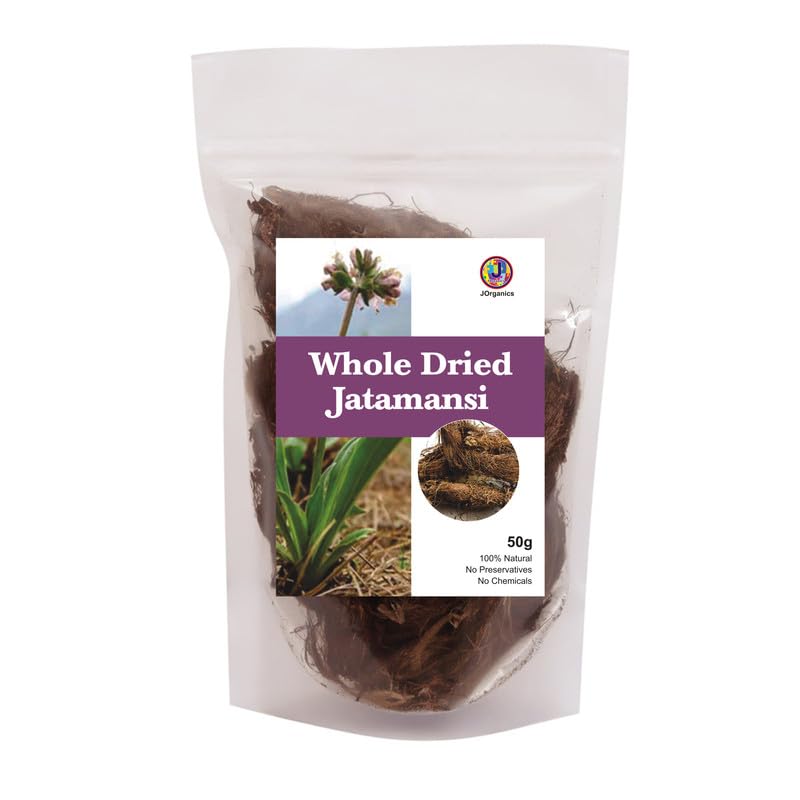 Image of Whole Dried Jatamansi Root 50g | Musk Root | Spikenard |Baalchadd, Spikenard, Tapasvini, Nard Indian