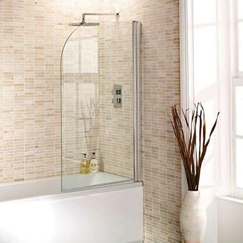 Aquadart Round Bath Shower Screen Home & Kitchen