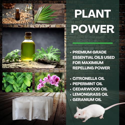 Lakota Naturals Mouse Repellent Pouches, Extra Strength 60% Oil, Repel Mice Rodent From Nesting In Car/Boat/Rv/Grill/Pool Heaters/Campers thumb #4