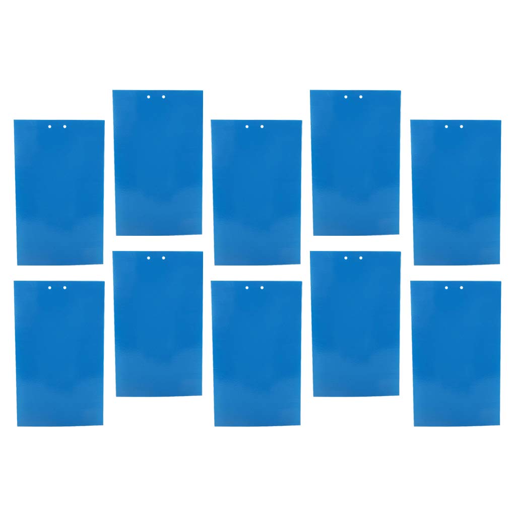WINTI 10PCS Sticky Traps Glue for Flying Bug Insect Useful Catchers Traps Blue