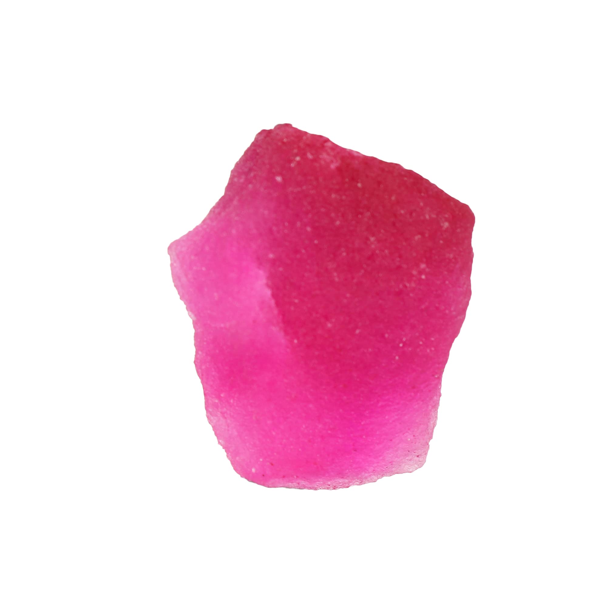 14.5 Ct. Rough Loose Gemstone Red Ruby Crystal Certified Rock Stone 100% Natural Ruby Healing Gem for Jewelry GA-246