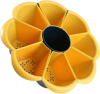 Miss Z Frucht-Drain-Korb Hot Pot Gemüsekorb Rotierender Lebensmittelkorb Für Homefruit-Teller