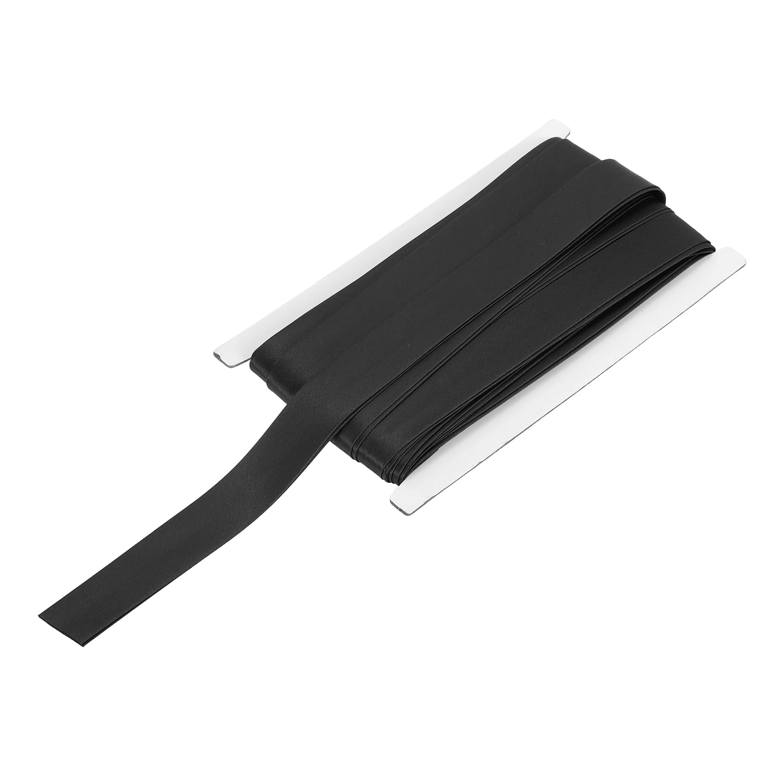sourcing map Double Fold Bias Tape for Sewing 3/4 Inch x 12 Yards Satin Pre-fold Continuous Binding Tape for Seaming Quilting Hemming Binding DIY Crafts, Black