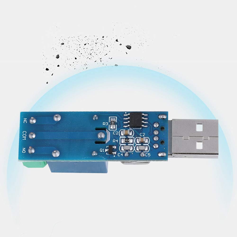 Module De Relais USB LCUS-1, Module De Commande De Commutateur USB Intelligent, Puce De Microcontrôleur Haute Performance Intégrée, Avec Protection Contre Les Surintensités Et La Roue Libre De La Dio