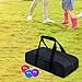 Pegciuho Storage Bag Only Carrying Bag Oxford Cloth Case Holds up to 8 Balls for Game Playground Garden Lawn