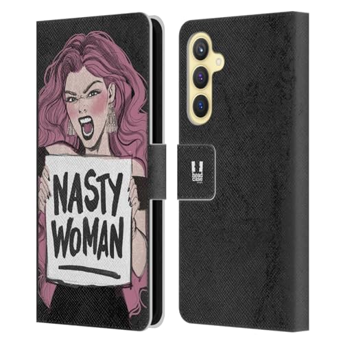 Funda feminismo de cuero Samsung Galaxy S23 FE 5G para tu día a día urbano