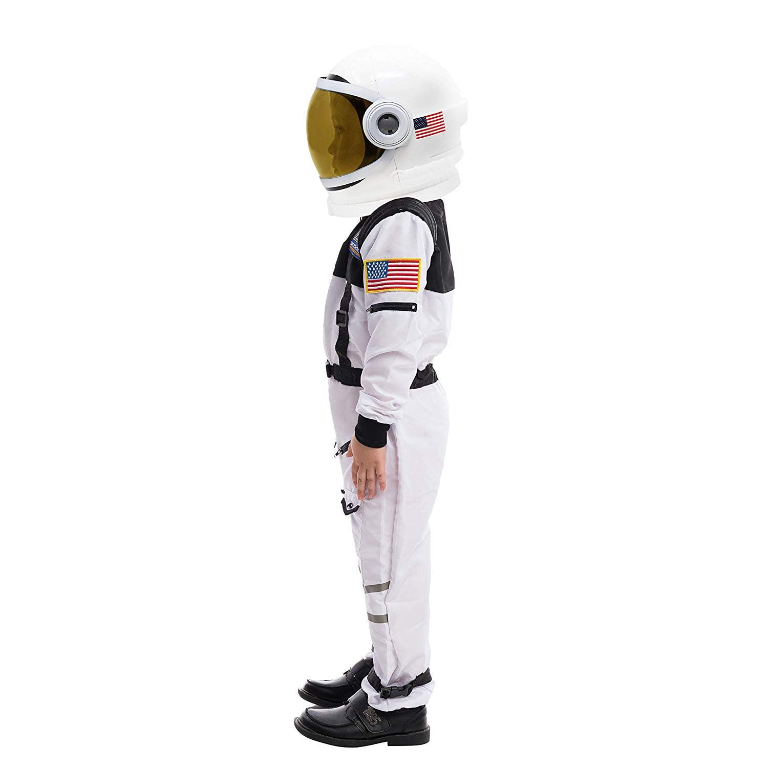 Spooktacular Creations Astronautenkostüm: Raumanzug mit beweglichem Astronautenhelm, perfekt für Kleinkinder, Mädchen, Junge Halloween, Cosplay, Mottoparty