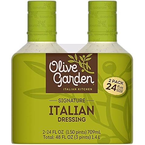 Olive Garden Signature Italian Dressing (24 Ounce bottle, 2 Count)(Pack of 3) Cover