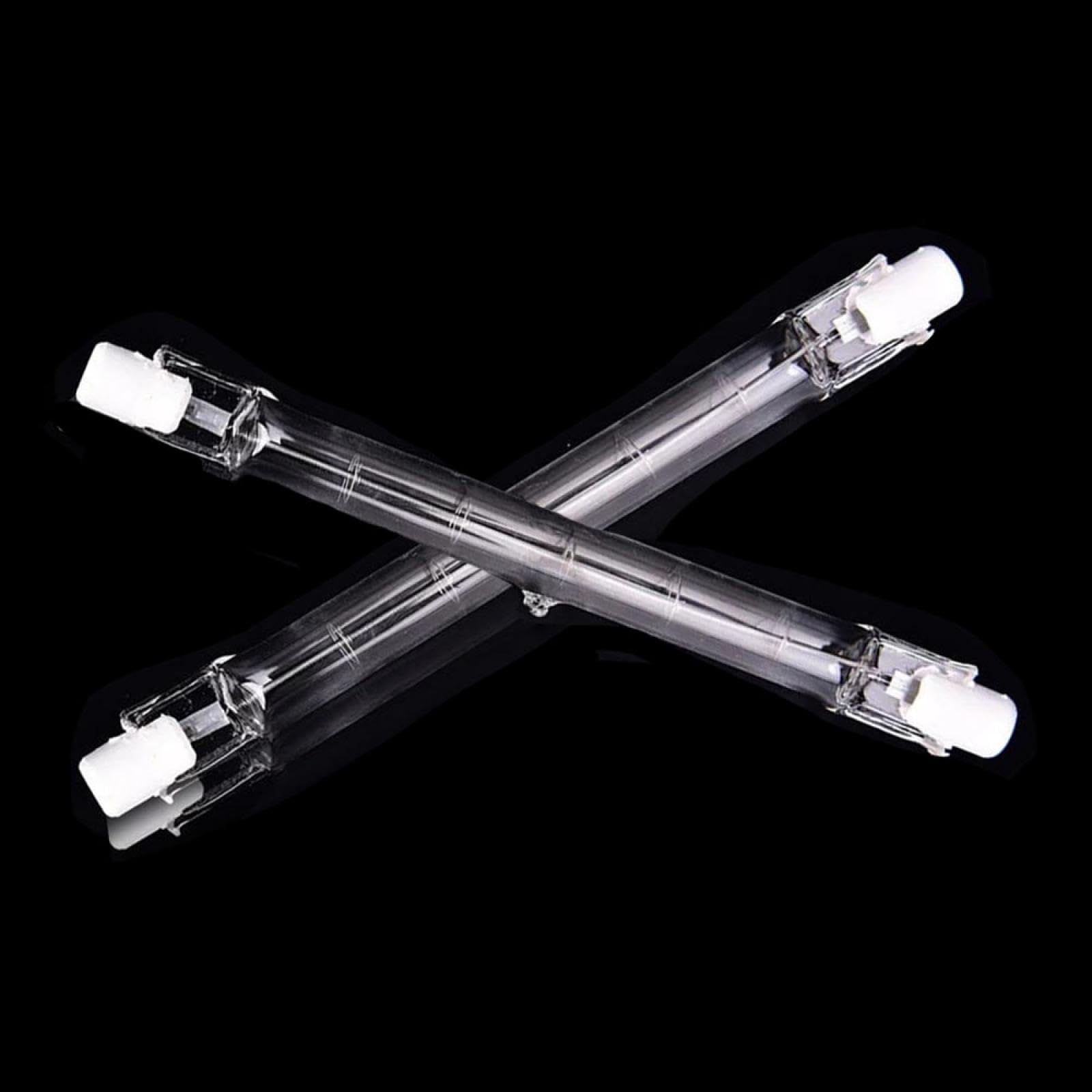R7S Ampoule Halogène 118MM 500W Tige Halogène R7S 78mm 100W 220V-240V Ampoule J Type T3 Dimmable 20PC 78MM-75W