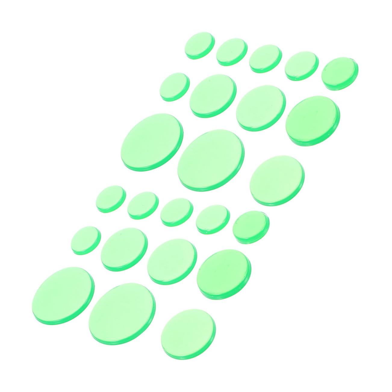 VANZACK 24pcs Self Adhesive Silicone Drum Dampeners Snare Drum Mute Stickers for Sound Control Convenient Gel Pads for Practicing Without Disturbance Snare Accessories