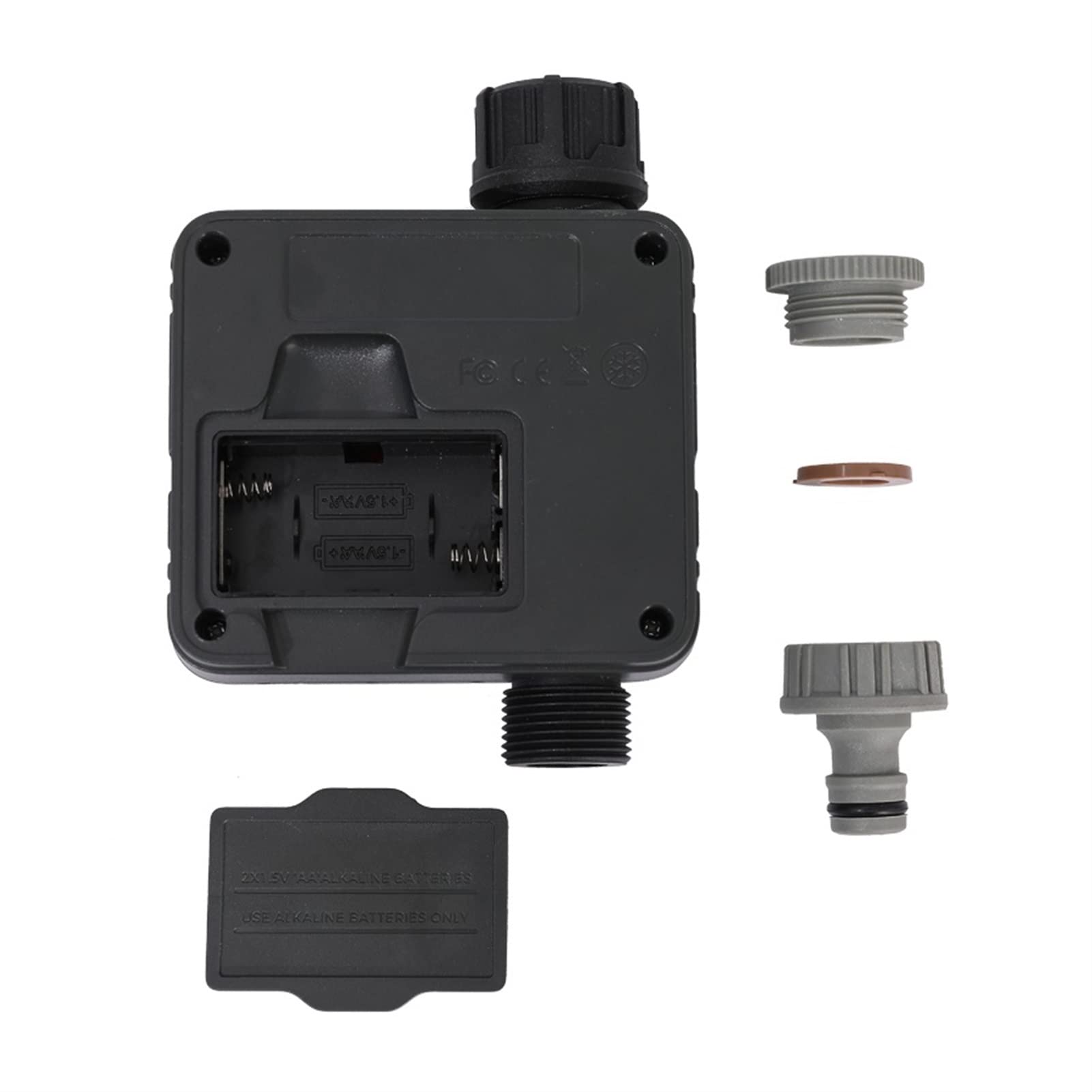 Wassertimer Bewässerung Timer mit Regensensor -Bewässerung Timer wasserdichtem Wasserstandssensor Automatischer Bewässerungssystem Bewässerung Controller Schlauchtimer (Color : 355-WATERTIMER)