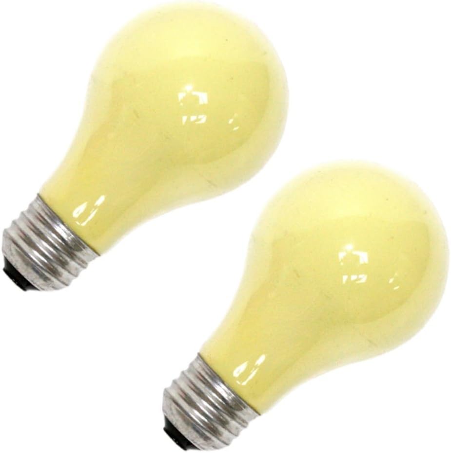 SYL 60w Bug Bulb Size 2pk
