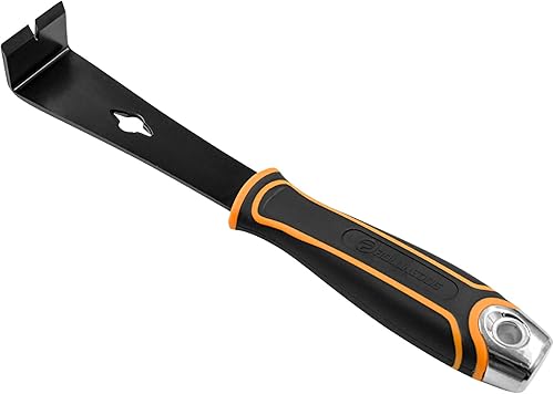 ROLLINGDOG Barra de palanca pequeña de 1.5 pulgadas, barra de palanca plana y fina para moldura de acero inoxidable con revestimiento protector,