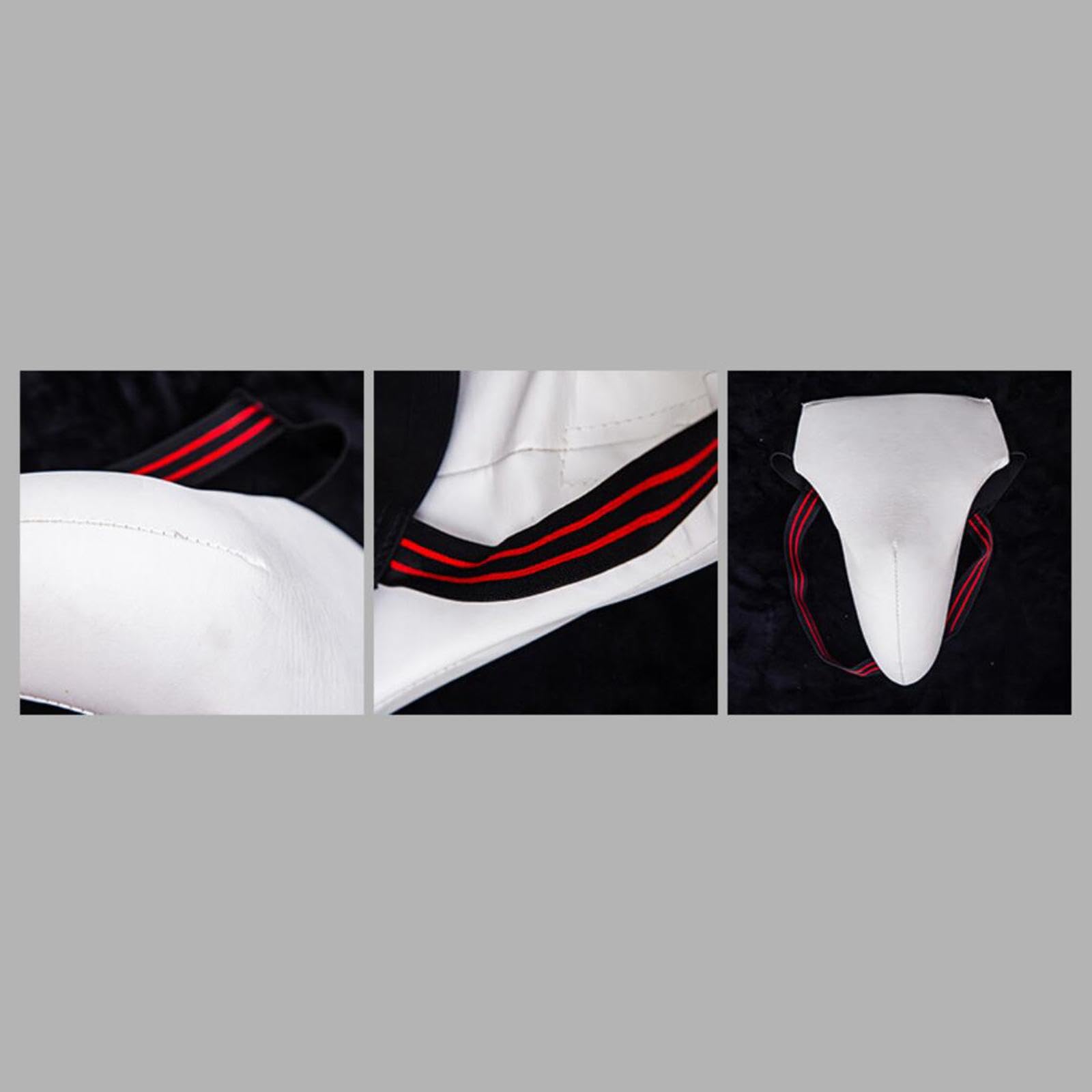 Taekwondo Set Protezioni Karate Kickboxing con Casco Imbottito Guantoni Pettorina E Parastinchi Regolabili PU Adatto a Bambini Adulti Prat