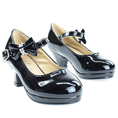 Forever Link Girl's Mary Jane Pump… (3 M US Little Kid, Black)